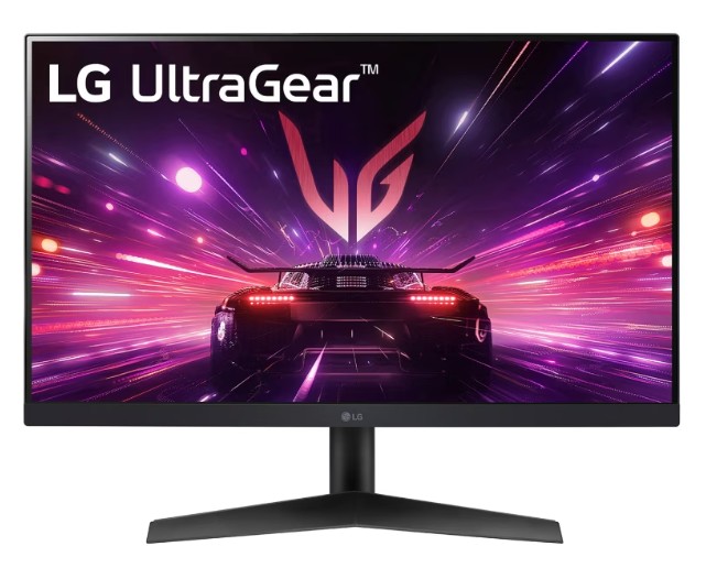 LG 24GS60F-B 1920x1080, IPS, 180Hz, 1 ms, 178°/178°, 300 cd/m, 1000:1, HDMI, DP, black