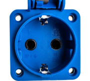 фото Розетка панельная IEK PSN71-016-3-2-44-K07