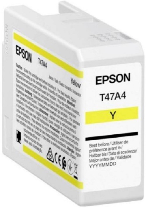

Картридж Epson C13T47A400 T47A желтый для SC-P900, C13T47A400