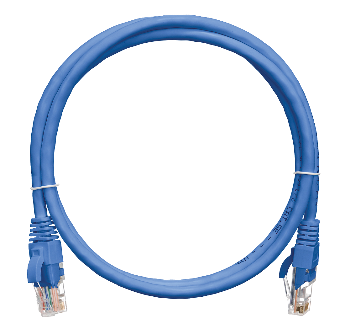 

Кабель патч-корд U/UTP 5e кат. 1м. NikoMax NMC-PC4UD55B-010-C-BL 2хRJ45/8P8C, T568B, Molded, BC (чистая медь), 24AWG, LSZH нг(А)-HFLTx, синий, NMC-PC4UD55B-010-C-BL