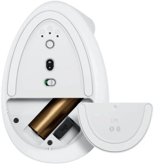 

Мышь Wireless Logitech Lift 910-006486 белый/белый/серый оптическая (4000dpi) USB (6but), Lift