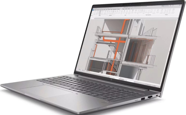 фото Ноутбук  HP ZBook X G1i в Екатеринбурге 16 ", Core Ultra 7, 32 Гб RAM, 1 Тб SSD, GeForce RTX 2000, Серый