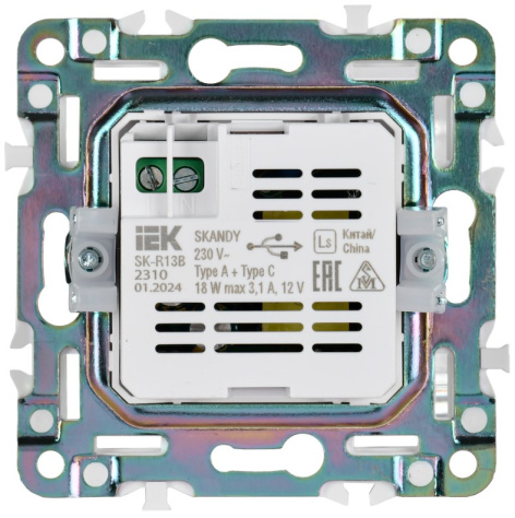 фото Розетка USB  IEK SK-U22-018-K53 в Казани