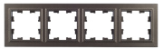 фото Рамка четверная IEK BR-M42-K45