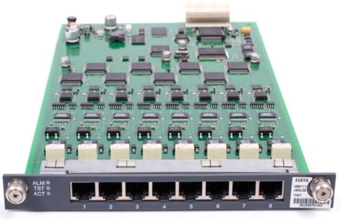 

Плата Avaya 700466626 MM711 ANLG Media Module RHS (абонентских/транковых) аналоговых портов (8 портов), 700466626