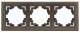 фото Рамка тройная  EKF EWM-G-303-60 в Красноярске