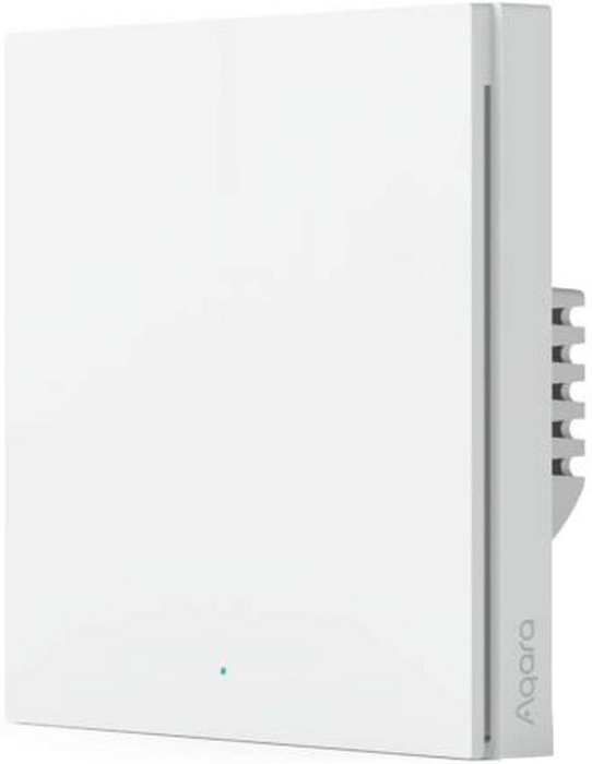 

Выключатель Aqara H1 EU 03 WS-EUK03 выключатель настенный 1клавиша с нейтралью/протокол связи: Zigbee/220 В, 50 Гц/белый, H1 EU 03