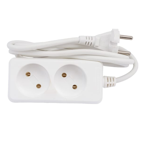 

Удлинитель IEK WYP10-06-02-01-N 2х1.5м без заземл. 10А IP20 У2 2P 250В 2х0.75, WYP10-06-02-01-N