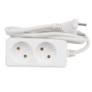 фото Удлинитель IEK WYP10-06-02-01-N