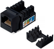 фото Вставка Cabeus KJ-RJ45-Cat.6-90-BK