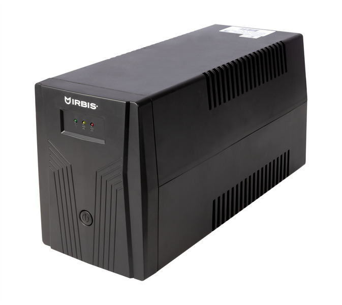 

Источник бесперебойного питания Irbis ISB1200EC Personal 1200VA/720W, AVR, 4 Schuko outlets, USB, (12V/7AHх2), ISB1200EC