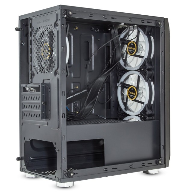 

Корпус mATX Exegate Mistery R3 EX294477RUS черный, БП 450W, боковая панель - закаленное стекло, 2*USB+1*USB3.0, аудио, Mistery R3
