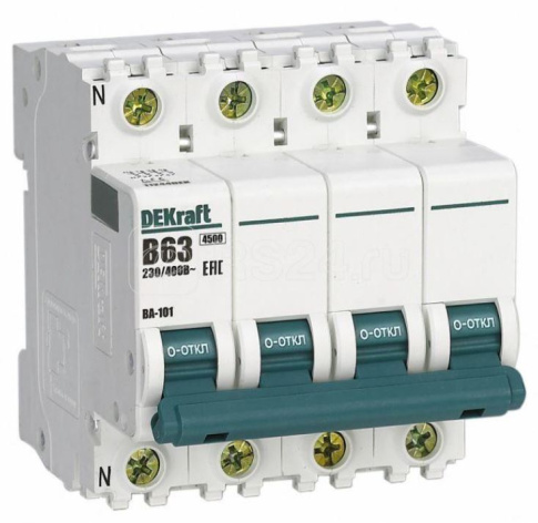 Изображение товара Автоматический выключатель DEKraft 11244DEK для защиты оборудования