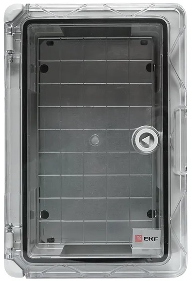 Изображение товара Щит EKF PBT65MP001 пластиковый навесной IP65 с монтажной панелью