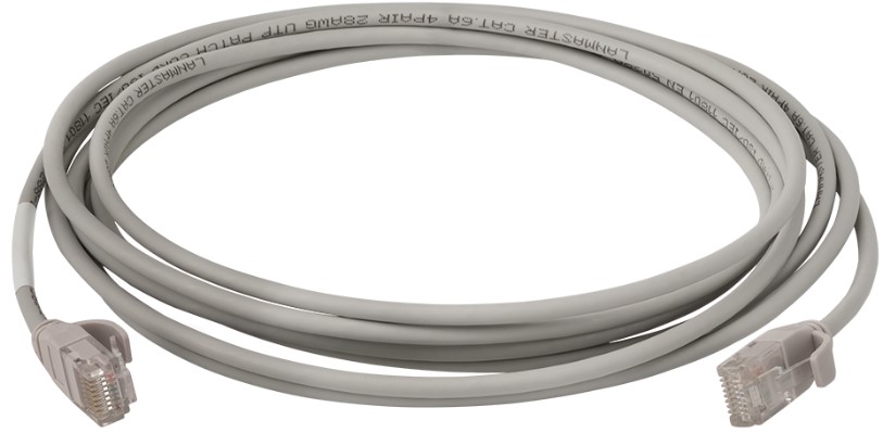 

Кабель патч-корд U/UTP 6a кат. 10м Lanmaster LAN-PC45/28-U6A-10-GY LSZH 28AWG, серый, LAN-PC45/28-U6A-10-GY