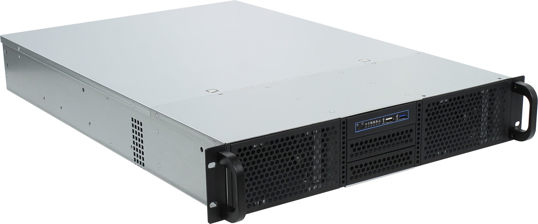 

Корпус серверный 2U Procase EB204L-B-0 черный, без блока питания, глубина 650мм, MB 12"x13", PSU - 2U 2U redundant, EB204L-B-0