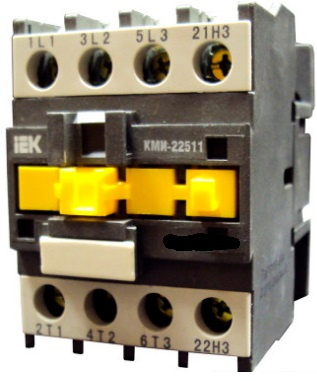 Изображение товара Контактор IEK КМИ-22511 - управление вентиляторами и насосами