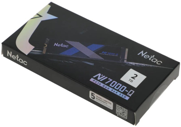 фото SSD накопитель 2048 ГБ Netac NT01NV7000Q-2T0-E4X, PCIe 4.0 x4, [NT01NV7000Q-2T0-E4X] в Санкт-Петербургe