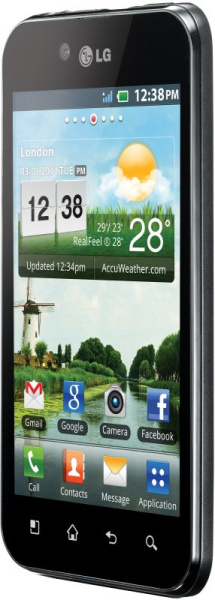 фото Мобильный телефон  LG P970 Optimus Black Titanium