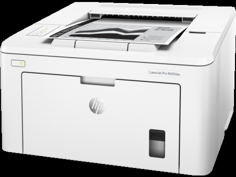 фото Принтер лазерный черно-белый HP LaserJet Pro M203dw