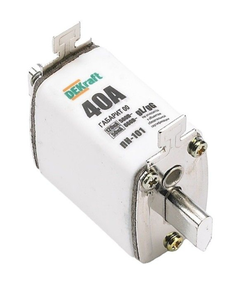 Изображение товара Предохранитель DEKraft 21328DEK ножевой для защиты электрических цепей