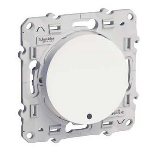 

Переключатель Schneider Electric S52R263 Odace Белый 1-клавишный с подсветкой LED, S52R263