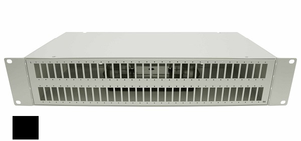 фото Кросс оптический стоечный 19" стационарный 2U TELCORD КСу-64SCd-2U 64-SC/MM-d-128-SC/UPC-MM50(OM3)-4-КУ-BK в Санкт-Петербургe