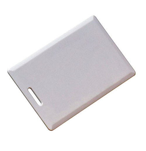 

Карта Tantos Temic (толстая) TS бесконтактная формата Temic, Т5557Сompatible, 86x54x1,6 мм, с прорез, Temic (толстая) TS