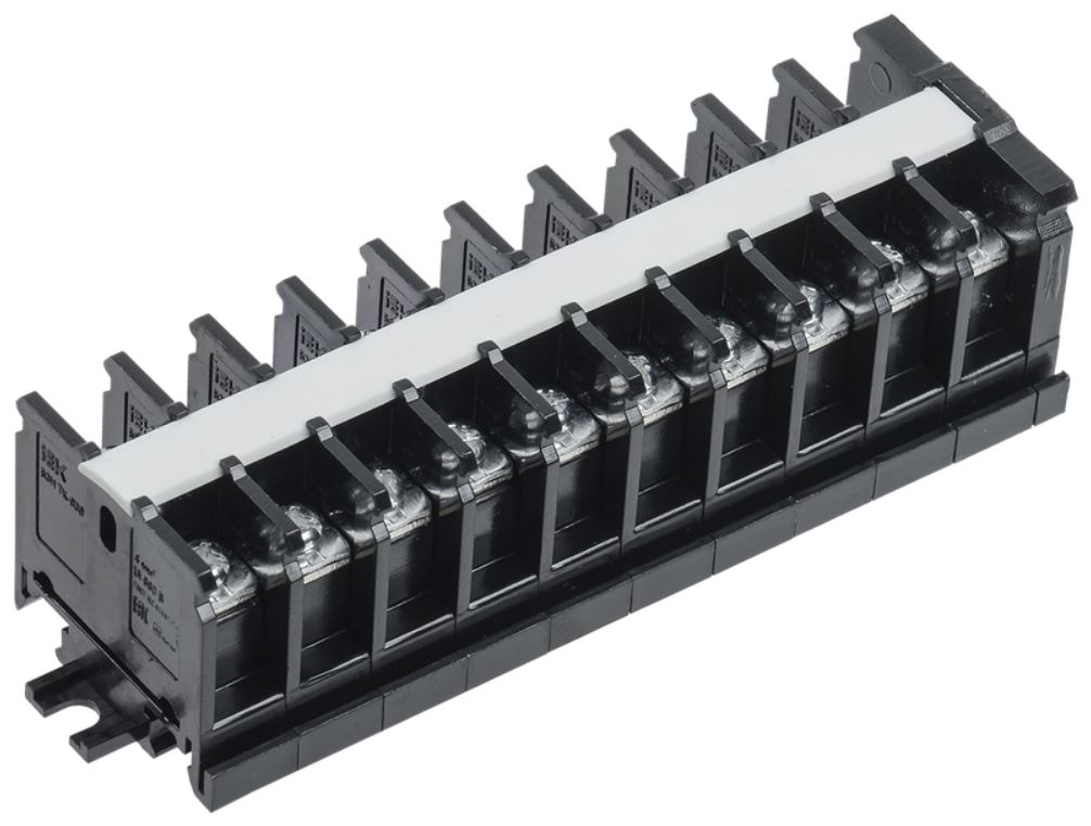 

Блок зажимов IEK YZN43-10-004-K02 БЗН TK-030 4 мм2 30А на DIN-рейку 10 пар, YZN43-10-004-K02