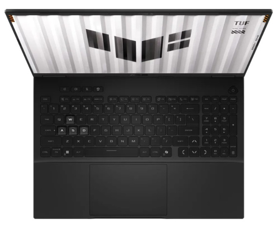 фото Ноутбук ASUS TUF Gaming F16 FX608JPR-RV211 16" (Intel Core i7, 16Гб DDR5, SSD 512 Гб, GeForce RTX 5070, Без ОС) Серый [90NR0NG1-M00C80]