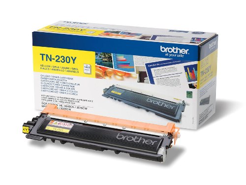 

Тонер-картридж Brother TN-230Y для DCP-9010CN/MFC-9120CN жёлтый 1400 стр,, TN-230Y