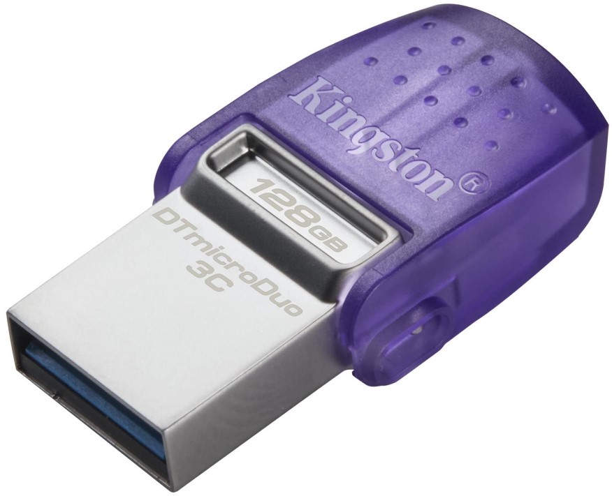 

Накопитель USB 3.0 128GB Kingston DTDUO3CG3/128GB фиолетовый, DTDUO3CG3/128GB