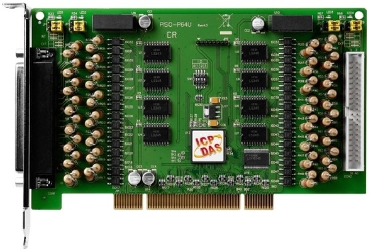 

Плата ICP DAS PISO-P64U-24V CR Universal PCI, 64-channel Optically Isolated Digital Input Board. (RoHS), PISO-P64U-24V CR