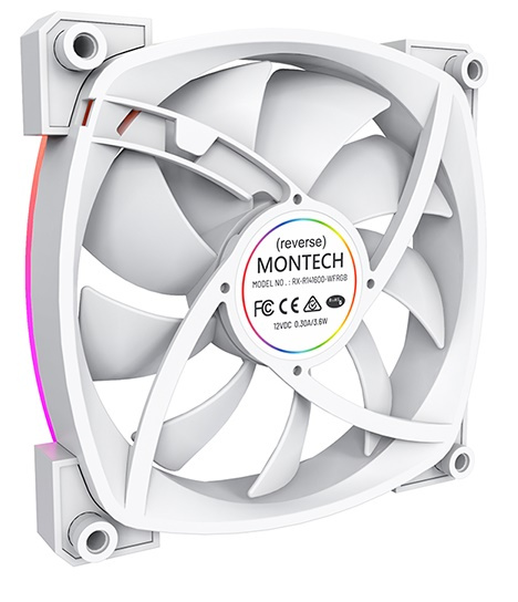 фото Вентилятор для корпуса Montech RX140 PWM WHITE в Екатеринбурге