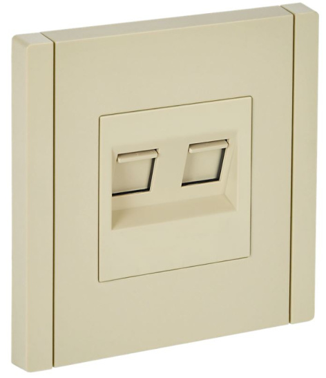 фото Розетка компьютерная двойная IEK FP-K20-1-K10 в Уфе