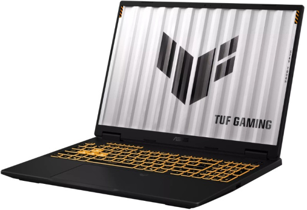 фото Ноутбук ASUS TUF Gaming FX610JP-TU037 16" (Intel Core i7, 16Гб DDR5, SSD 512 Гб, GeForce RTX 5070, Без ОС) Черный [90NR0QV1-M001N0]