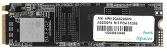 фото Накопитель SSD M.2 2280 Apacer AP512GAS2280P4-1 в Омске 512 ГБ