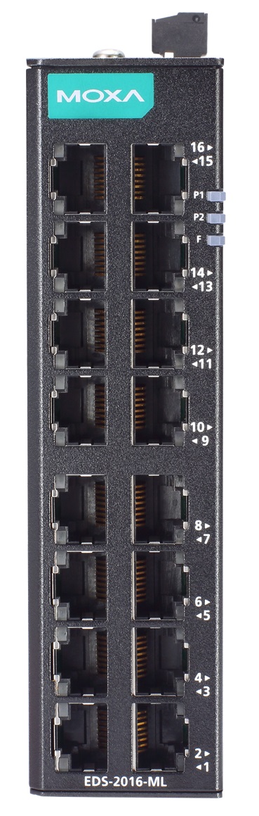 

Коммутатор MOXA EDS-2016-ML-T Unmanaged Ethernet switch with 16 10/100BaseT(X) ports, EDS-2016-ML-T