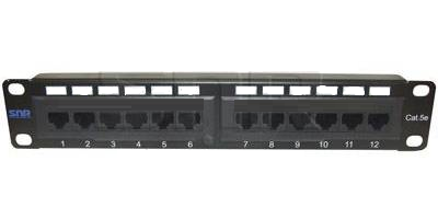 

Коммутационная панель SNR SNR-UD-1U12-5E-H10" 10" неэкранированная, 1U, 12 портов, cat.5e, горизонтальная заделка, SNR-UD-1U12-5E-H10"