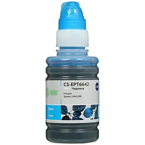 

Чернила Cactus CS-EPT6642 для Epson L100, голубые, 100ml, CS-EPT6642
