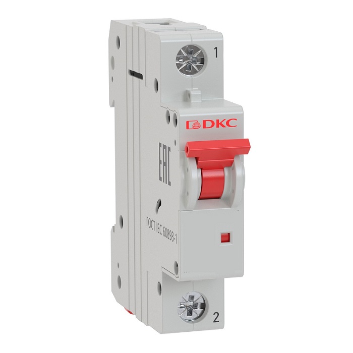 

Автоматический выключатель модульный DKC MD63-1D6-10 1P 6А D 10kA, "YON", MD63-1D6-10