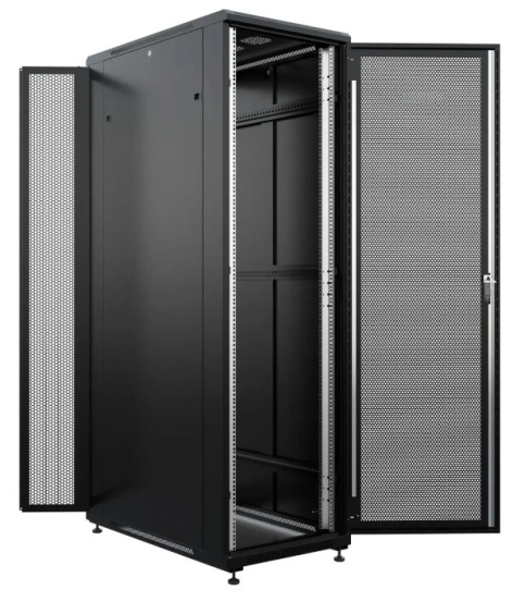 фото Шкаф напольный 19", 42U NTSS NTSS-R42U60100PD/PDD-BL в Перми
