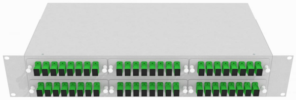 фото Кросс оптический стоечный  TopLAN КРС-Top-2U-48SC/A-OS2-GY в Уфе