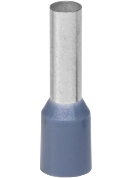 Изображение товара Наконечник-гильза DKC IF4-12GR 4кв.мм 12мм серый упак.100 шт