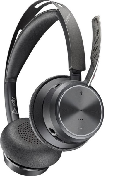 Изображение товара Гарнитура Plantronics Voyager Focus 2 UC Беспроводная стерео (ANC, 560 мАч, Black)