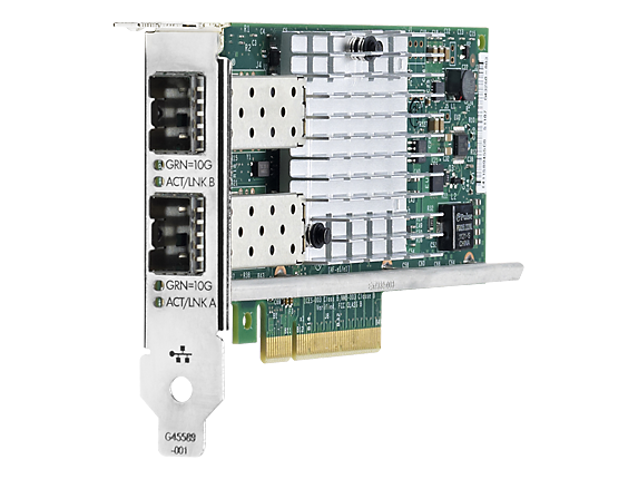 

Адаптер сетевой HPE 560SFP+ (665249-B21) 2x10Gb, PCIe(2.0), Intel, for DL165/580/585/980G7 & Gen8/Gen9-servers, 560SFP+ (665249-B21)