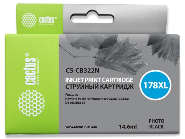 фото Картридж  Cactus CS-CB322N(CS-CB322) 178XL в Челябинске