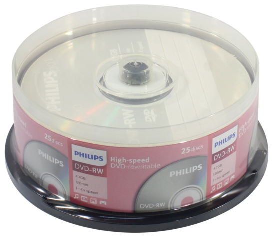 фото Диск DVD-RW Philips DN4S4B25X/97