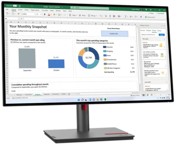 фото Монитор 27" Lenovo ThinkVision P27h-30 в Ростове-на-Дону