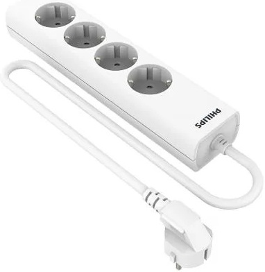 

Удлинитель Philips CHP1142WC/56 4 розетки, защита от детей, 5м, CHP1142WC/56
